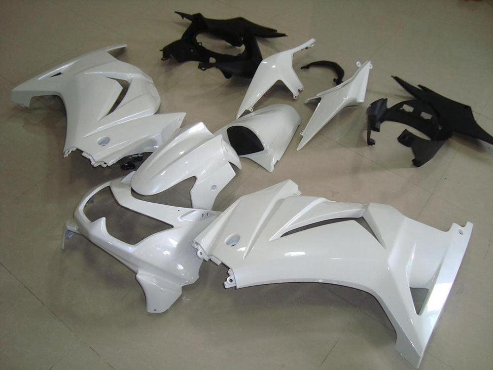 2008-2012 Kawasaki Ninja ZX250R Pearl White Fairing Kit