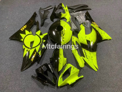 2008-2016 Yamaha YZF-R6 Neon Yellow Fairing Kit