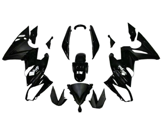 2009-2011 Kawasaki EX650R Glossy Black Fairing Kit