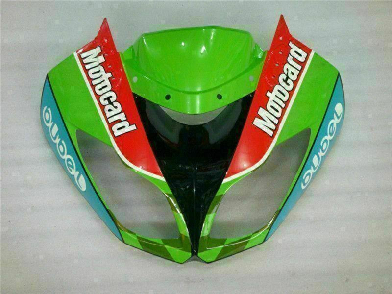 Purchase 2009-2012 Green White Red Black Blue Motocard Kawasaki ZX6R Motorcycle Fairings UK
