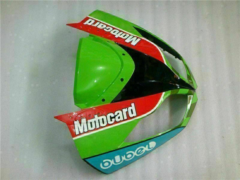 Purchase 2009-2012 Green White Red Black Blue Motocard Kawasaki ZX6R Motorcycle Fairings UK