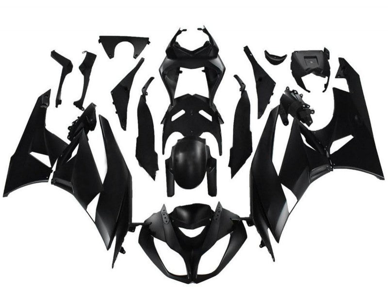 Purchase 2009-2012 Matte Black Kawasaki ZX6R Motorcycle Fairings UK