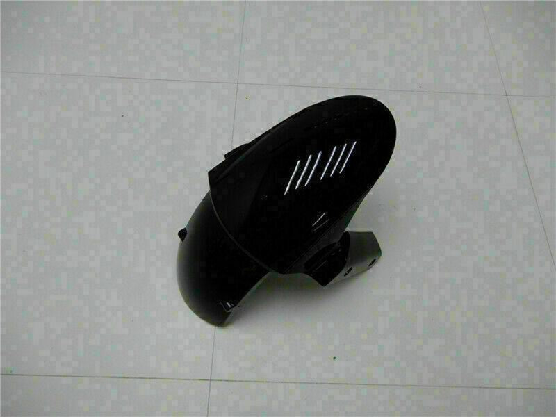 Purchase 2009-2012 Glossy Black Green Kawasaki ZX6R Motorcycle Fairings UK