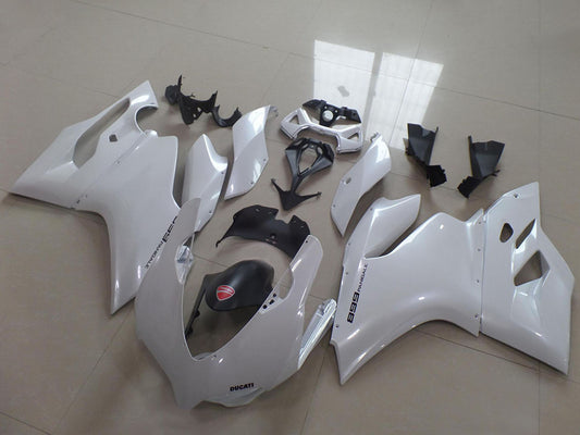 2011-2014 Ducati Ducati 1199 Pearl White Fairing Kit