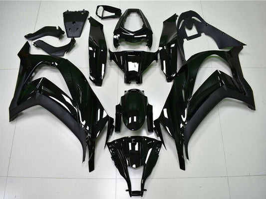 2011-2015 Kawasaki Ninja ZX10R Glossy Black Fairing Kit