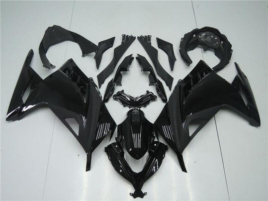 2013-2016 Kawasaki EX300 Glossy Matte Black Fairing Kit