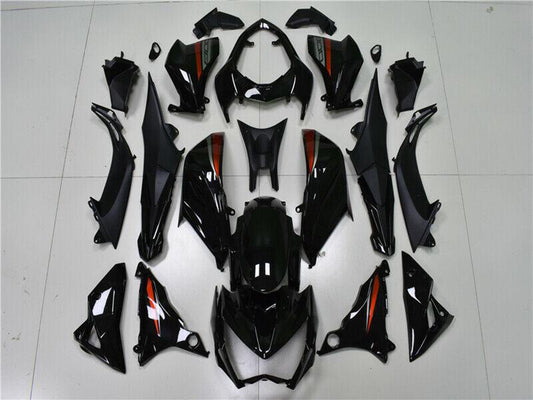 2013-2016 Kawasaki Z800 Black Fairing Kit
