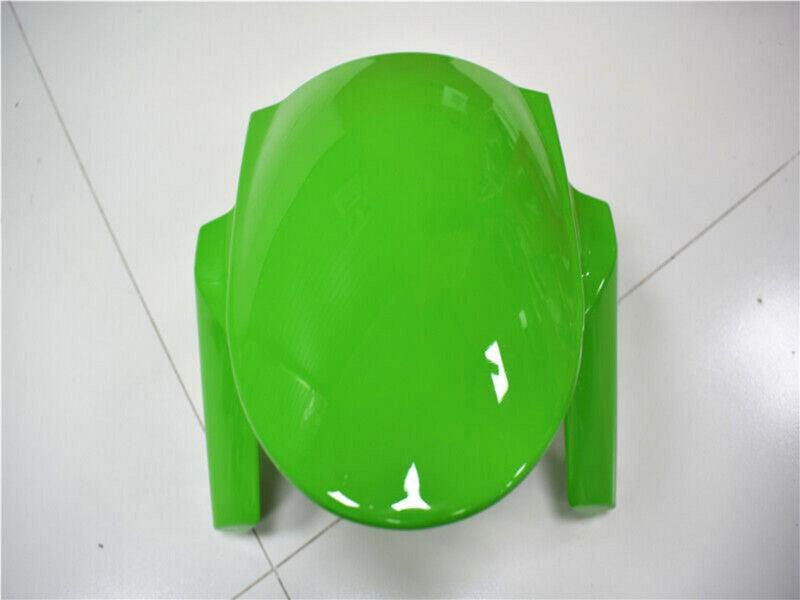 Purchase 2013-2018 Green White Glossy Black Kawasaki ZX6R Motorcycle Fairings UK