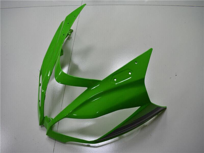 Purchase 2013-2018 Green Glossy Black Kawasaki ZX6R Bike Fairings UK