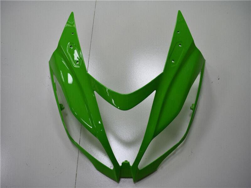 Purchase 2013-2018 Green Glossy Black Kawasaki ZX6R Bike Fairings UK