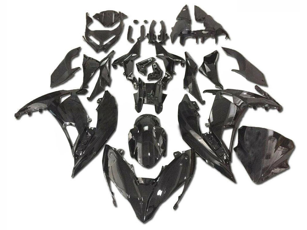 2017-2019 Kawasaki EX650 Glossy Black Fairing Kit