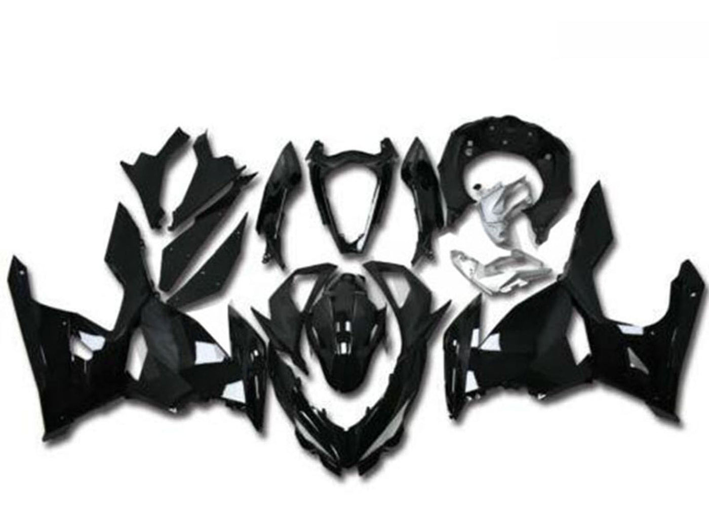 2018-2020 Kawasaki EX400 Glossy Black Fairing Kit