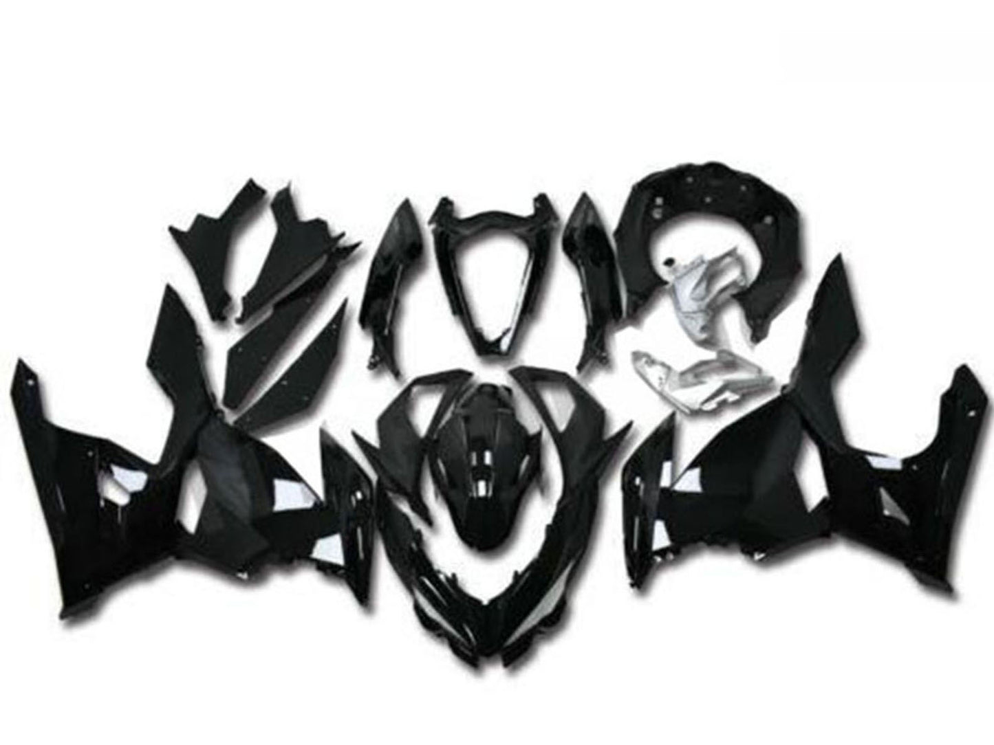 2018-2020 Kawasaki EX400 Glossy Black Fairing Kit