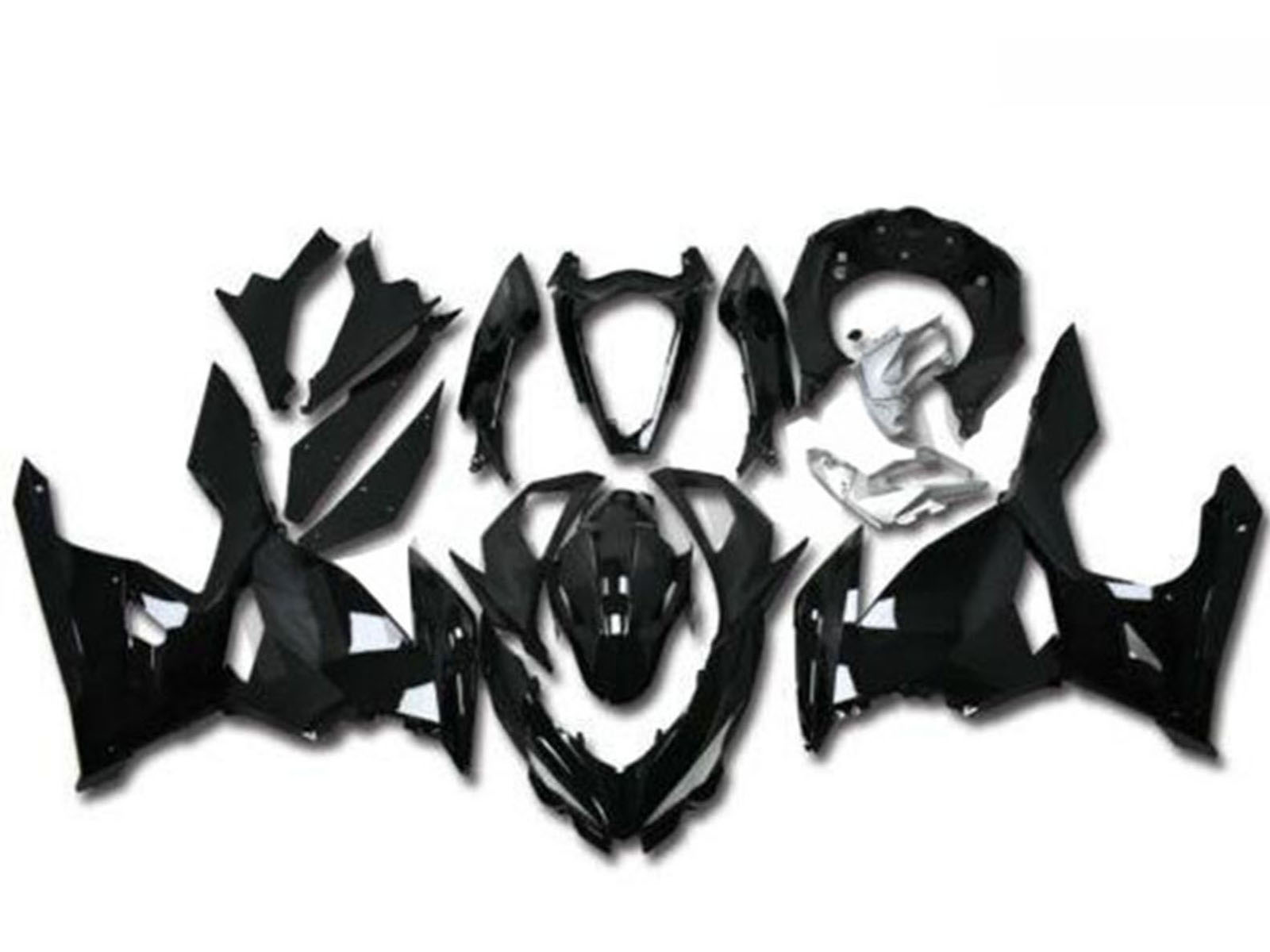 2018-2020 Kawasaki EX400 Glossy Black Fairing Kit