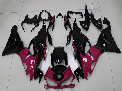 2019-2020 Kawasaki ZX-6R Pink Black Fairing Kit