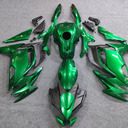 2020-2026 Kawasaki Ninja 650 Dark Pearl Green Fairing Kit