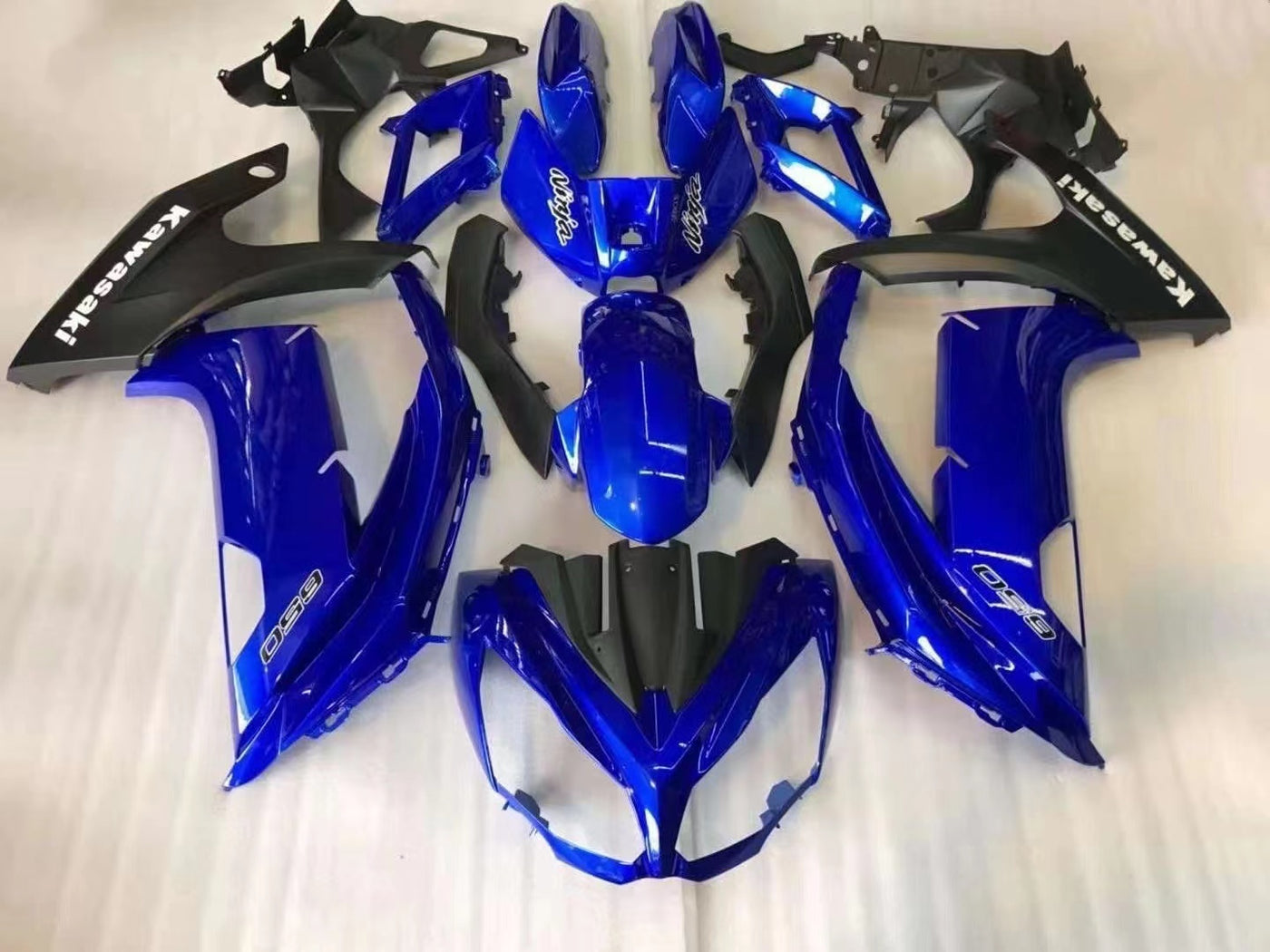 2012-2016 Kawasaki Ninja 650 Blue Fairing Kit