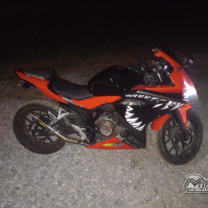2017-2019 Kawasaki Ninja 650 Orange Fairing Kit