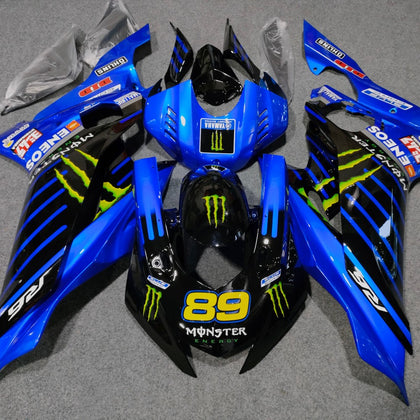 2017-2023 Yamaha YZF-R6 Blue Fairing Kit