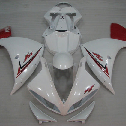 2009-2011 Yamaha YZF-R1 Pure White Fairing Kit