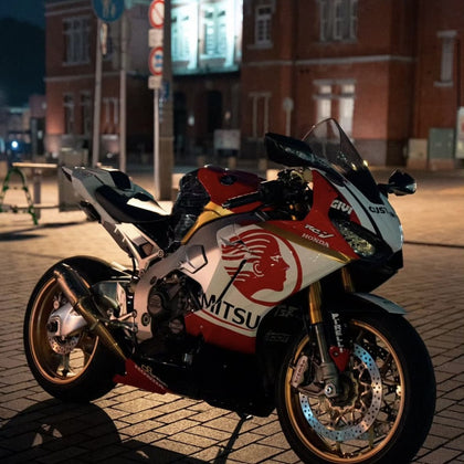 2017-2024 Honda CBR1000RR Red and White Fairing Kit