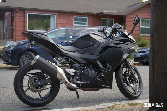 2024-2025 Kawasaki Ninja 500 Matte Black Fairing Kit
