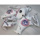 2012-2016 Honda CBR1000RR White Fairing Kit
