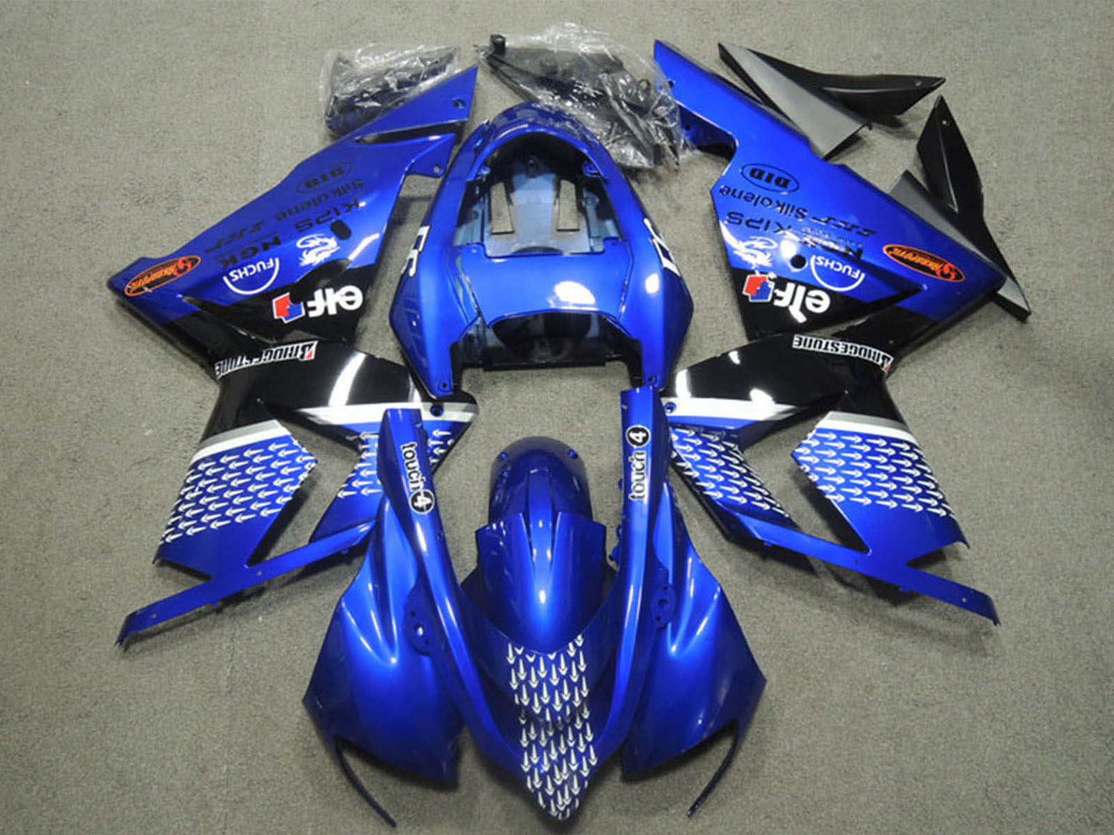 Kawasaki Ninja Motorcycle Zx 10R 2004 2005 Fairings Fairing Kit