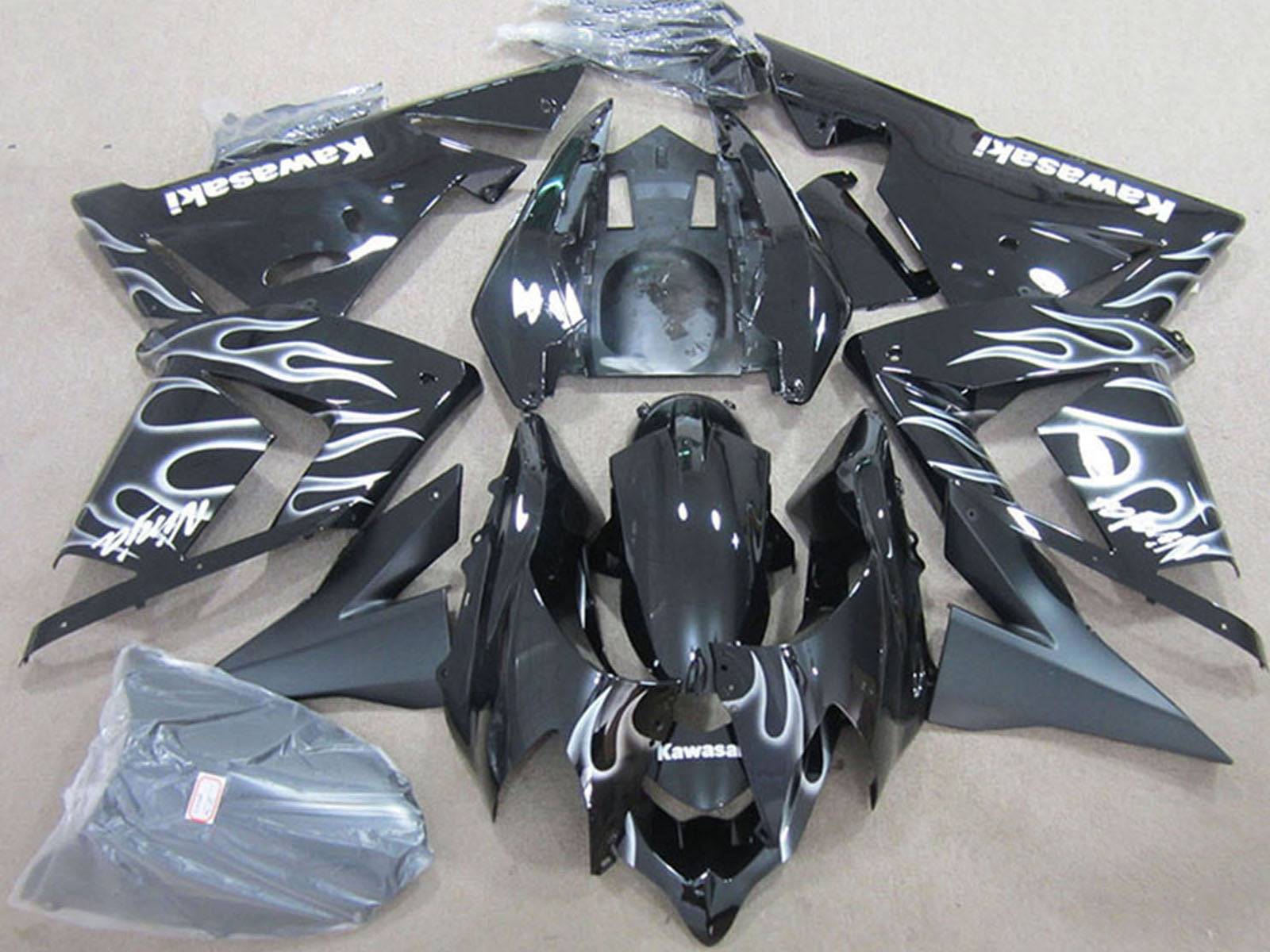 Kawasaki Ninja Motorcycle Zx 10R 2004 2005 Fairings Fairing Kit
