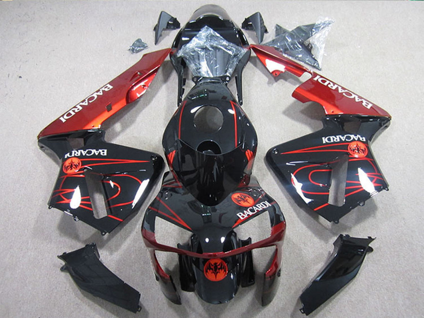 Kawasaki Ninja Motorcycle Zx 10R 2004 2005 Fairings Fairing Kit