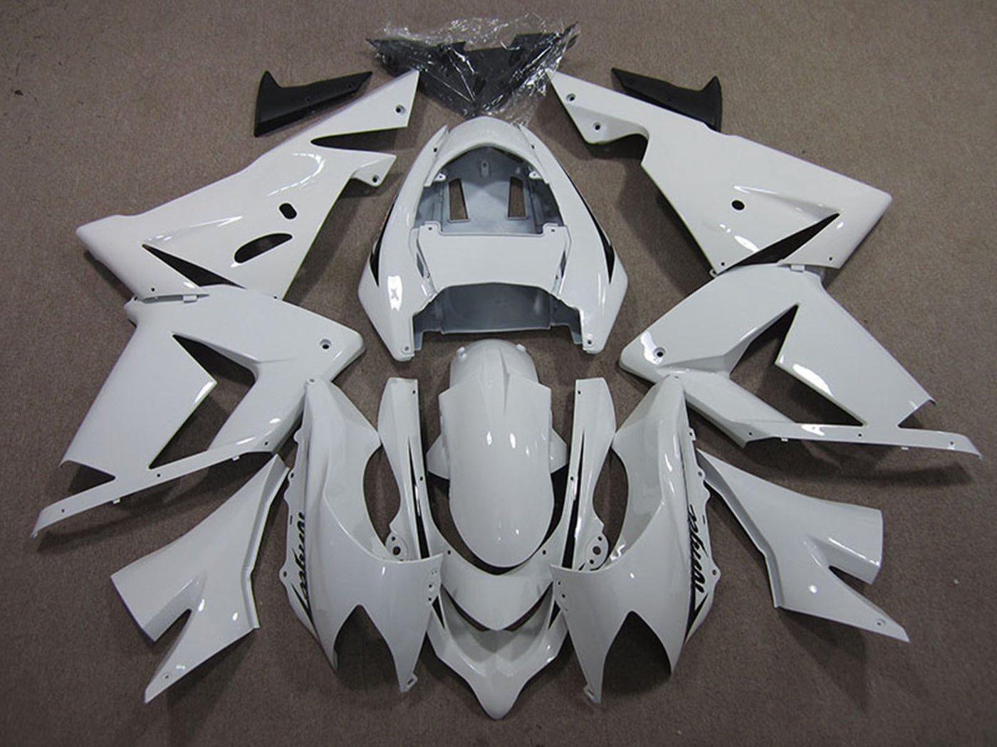 Kawasaki Ninja Motorcycle Zx 10R 2004 2005 Fairings Fairing Kit