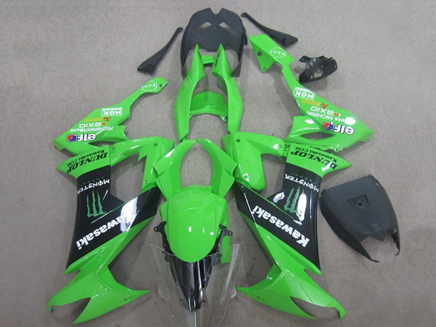 Kawasaki Ninja Motorcycle Zx 10R 2008 2010 Fairings Fairing Kit