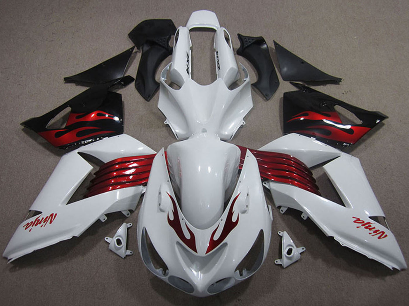 Kawasaki Ninja Motorcycle Zx 14R 2006 2011 Fairings Fairing Kit
