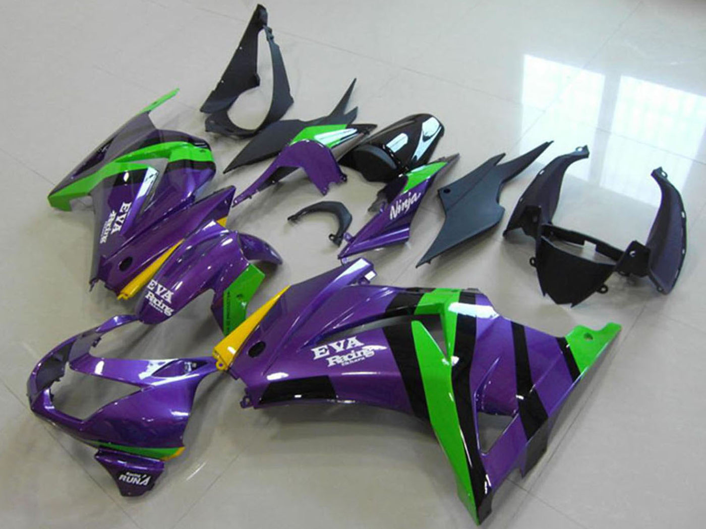 Kawasaki Ninja Motorcycle Zx 250R 2008 2012 Fairings Fairing Kit