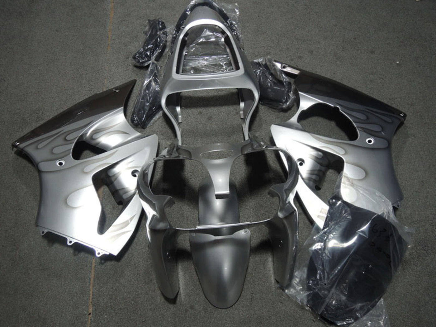 Kawasaki Ninja Motorcycle Zx 6R 2000 2002 Fairings Fairing Kit