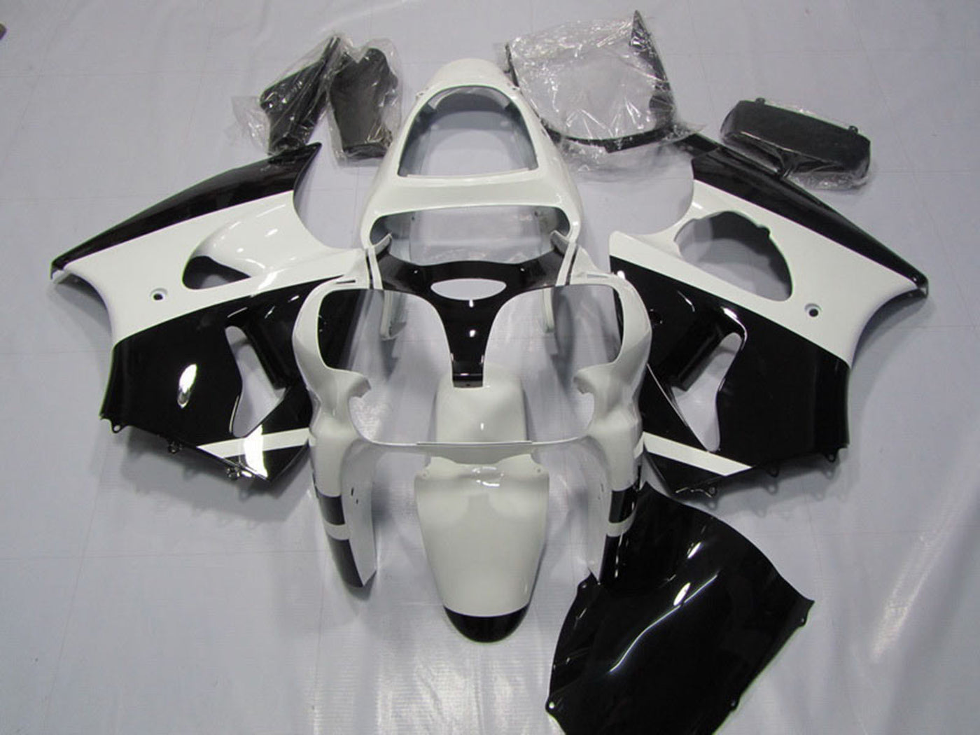 Kawasaki Ninja Motorcycle Zx 6R 2000 2002 Fairings Fairing Kit