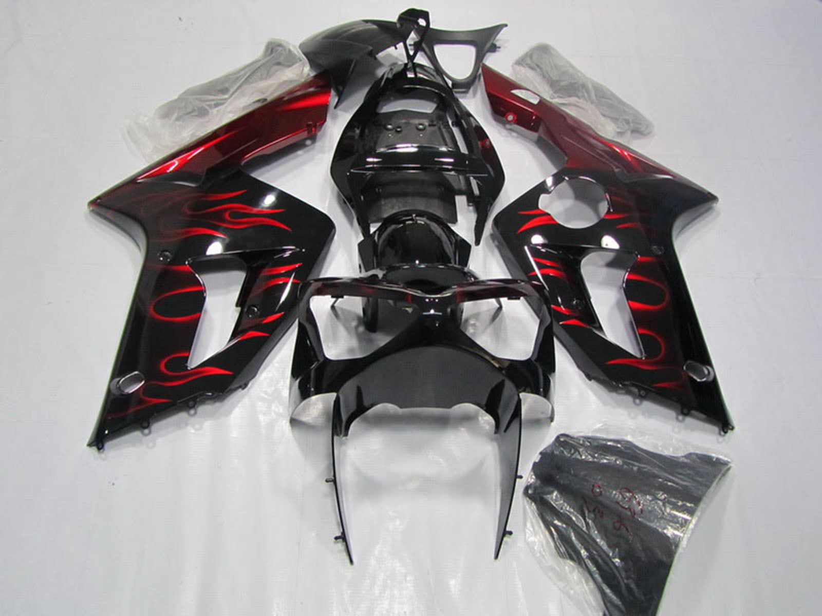 Kawasaki Ninja Motorcycle Zx 6R 2003 2004 Fairings Fairing Kit
