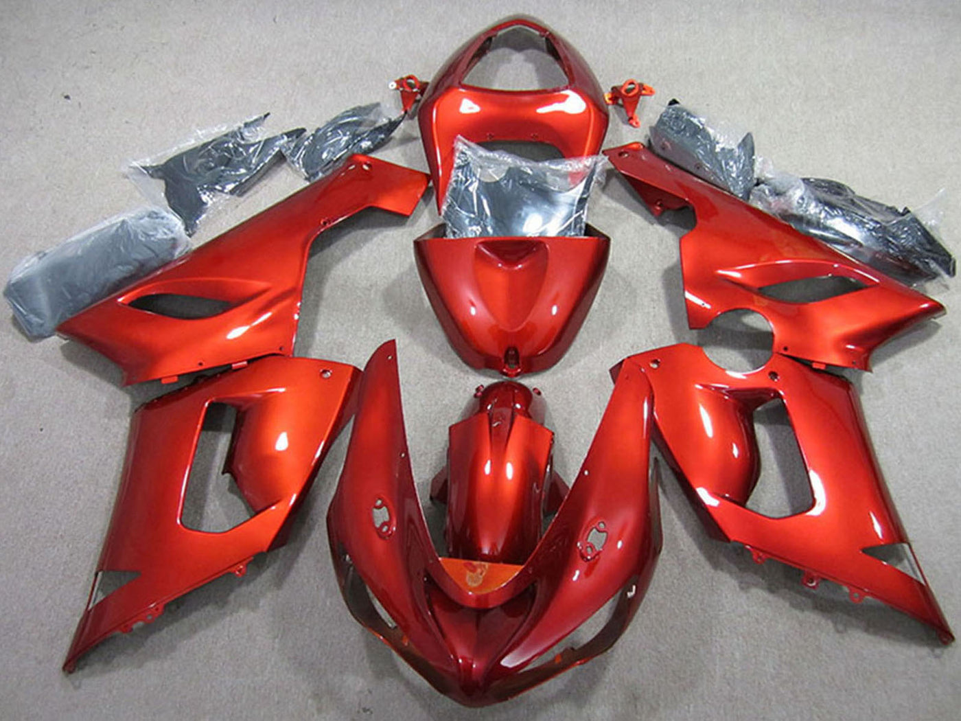 Kawasaki Ninja Motorcycle Zx 6R 2005 2006 Fairings Fairing Kit