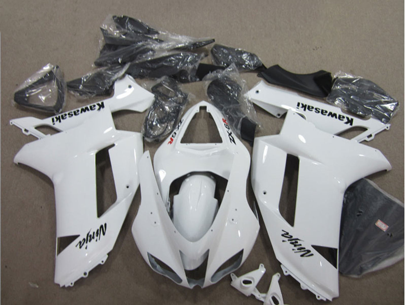 Kawasaki Ninja Motorcycle Zx 6R 2007 2008 Fairings Fairing Kit
