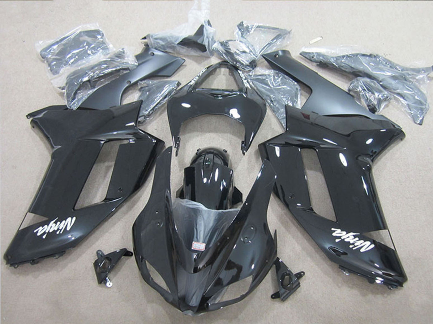 Kawasaki Ninja Motorcycle Zx 6R 2007 2008 Fairings Fairing Kit