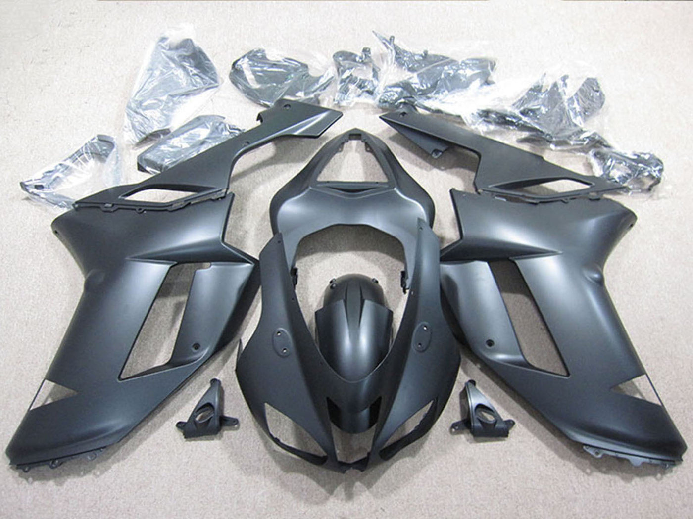 Kawasaki Ninja Motorcycle Zx 6R 2007 2008 Fairings Fairing Kit