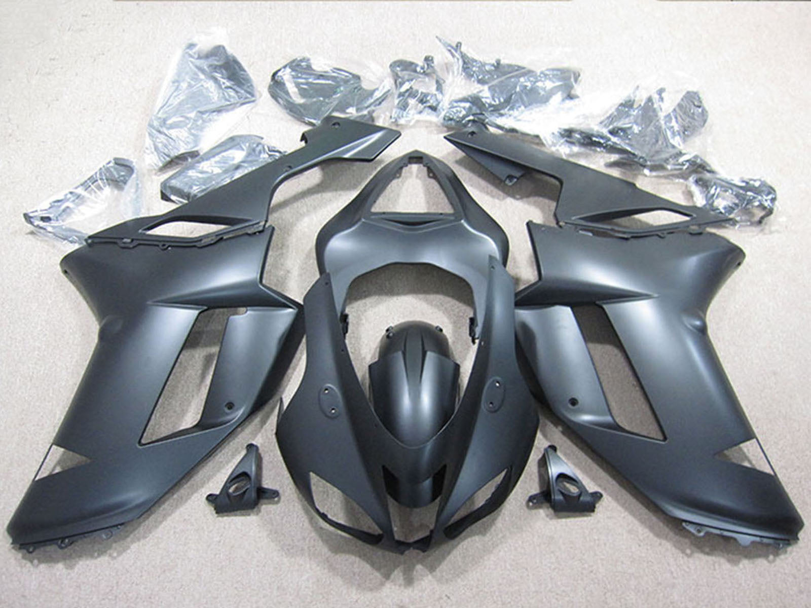 Kawasaki Ninja Motorcycle Zx 6R 2007 2008 Fairings Fairing Kit