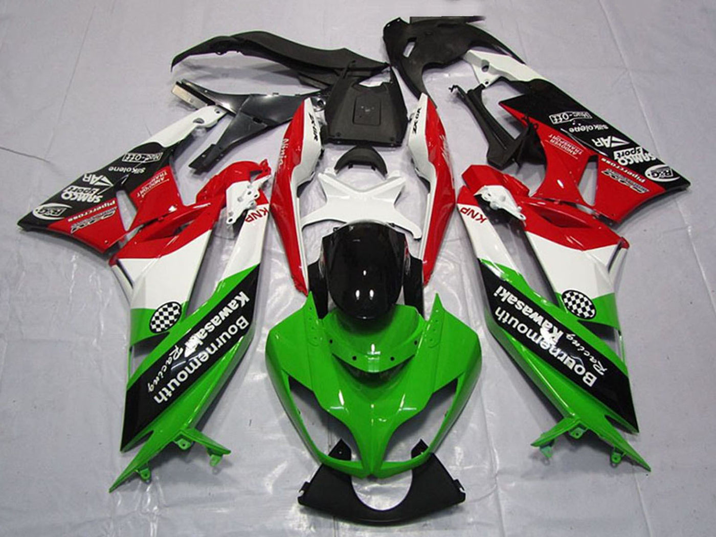 Kawasaki Ninja Motorcycle Zx 6R 2009 2012 Fairings Fairing Kit