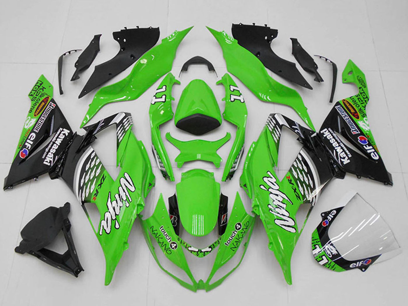 Kawasaki Ninja Motorcycle Zx 6R 2013 2018 Fairings Fairing Kit