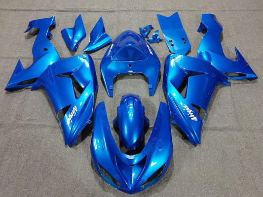 2006-2007 Blue Kawasaki ZX10R Motorcycle Fairings， Purchase 2006-2007 Blue Kawasaki ZX10R Motorcycle Fairings UK - UK