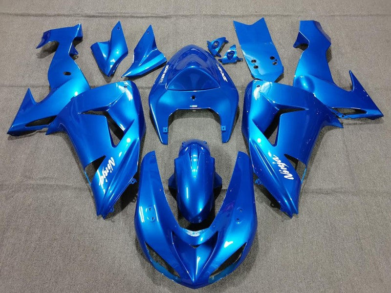 Purchase 2006-2007 Blue Kawasaki ZX10R Motorcycle Fairings UK