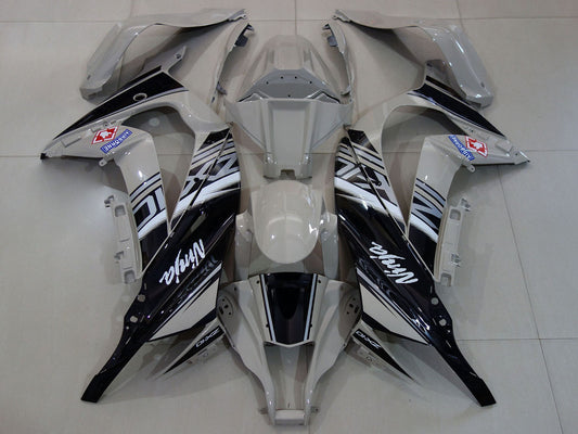 2011-2015 Grey White Black Kawasaki ZX10R Fairing Kit