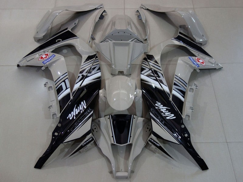 Purchase 2011-2015 Grey White Black Kawasaki ZX10R Motorcycle Fairings UK