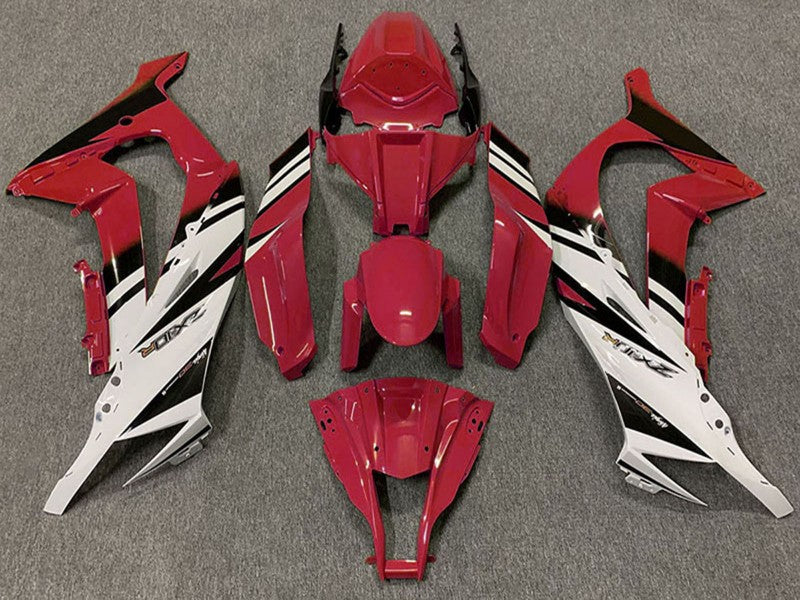 Purchase 2011-2015 Maroon Red White Black Kawasaki ZX10R Motorcycle Fairings UK