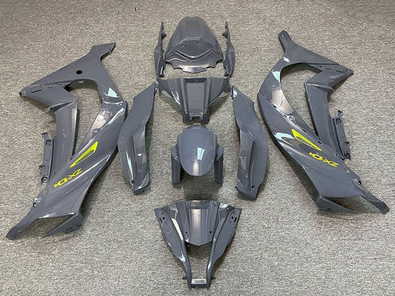 Purchase 2011-2015 Nardo Grey Yellow Kawasaki ZX10R Motorcycle Fairings UK